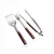Import Hot sale 4pcs wooden handle BBQ tools Barbecue Grilling set  BBQ set from China