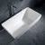 Import Hot sale artificial stone solid surface free standing bath tub,resin stone bathroom bathtub from China