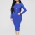 Import hot sale autumn winter sexy slim long evening dress office lady dress cotton dress from China