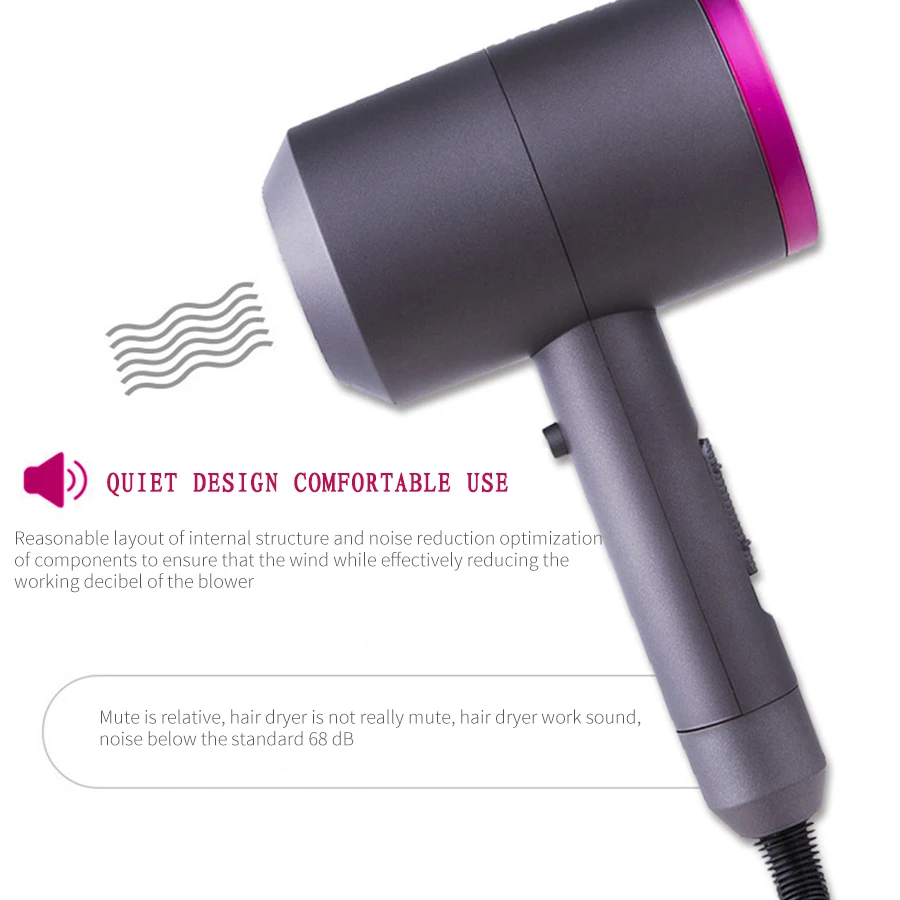 Hot Sale Constant Temperature Customize Hair Dryer In Stock Salon Home Hot And Cold Wind Hair Dryer