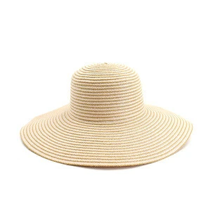 Hot Sale Folded  straw hats  New Style  Customized Wholesale beach summer Hats for women