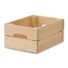 Hot sale garden tool storage wooden crates home clothes toy storage wood crates
