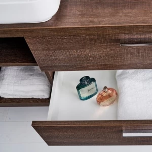 Hot Sale Modern Wooden Luxury Bathroom Cabinet Basin Antique Vanity Bathroom Mirror Cabinet