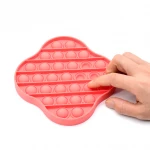 Hot sale push pop it fidget toy Silicone Push Pop Toy Go Bang for kids educational Bubble Toy
