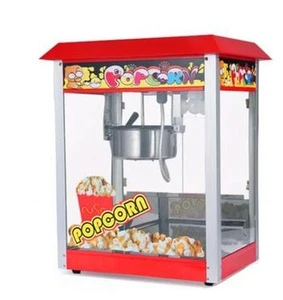 Hot sale stainless steel poocorn snack machine commercial popcorn machine electric popcorn popper for sale
