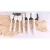 Import Hot Sales Heat Resistant Non Stick  6Pcs Confetti  Silicone Spatula  Set For Cooking Baking and Mixing from China