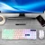 Import Hot Sales Wired USB Gaming Keyboard and Mouse LED Rainbow light Waterproof Game Keyboard GTX300 from China