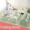 Hot sell Baby folding plastic playpens indoor kids safety playard play fence for children