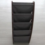 Hot sell Wood magazine shelf in library