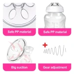 Hot-selling 2024 Medical Products Portable Breast Pump Automatic Cheap Household Electric Breast Pump 150 ML