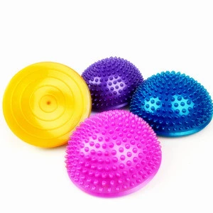 Hot selling colorful PVC inflatable durian ball yoga massage ball foot massage ball