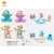 hot selling high quality small assemble household set toy for kids play and with egg