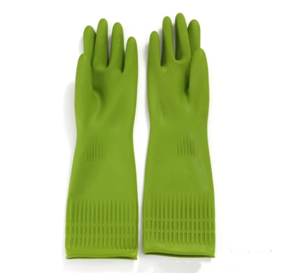 Hot selling long sleeve rubber,Fancy printing,household wash glove