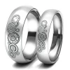 hot selling mysterious doctor titanium engagement wedding rings