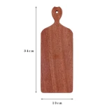 Hot Selling Restaurant Kitchen Sushi Display Board Childrens Cutting Board Solid Wood Charcuterie Board With Handle