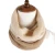 Import Hot-selling solid color infinity scarf winter knitted cashmere snood scarf from China
