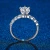Import Hot Selling Wedding Band Women Jewelry Wholesale Shiny Baguette Cubic Zirconia Eternity Diamond Rings from China