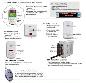 Hot selling wholesale Chinese New Look PC Ward Medical Nurse Calling System