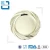 Import Hotel Dessert Dishes Plate Stainless Steel Dinner Charger Plates from China
