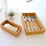 Hotsale Kitchen Bedroom Office Home bamboo  Storage wooden Box kit wooden box