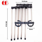 Household 5-layers Stainless Steel 5 in one Anti-slip Foldable Trousers Rack Hangers for pants clothing
