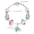 Import HOVANCI Amazon Hot sale DIY alloy crystal rainbow pendant designers charms for bangles from China