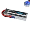 HRB RC Lipo 2S 3S 4S 5S 6S 5000mAh 7.4V 11.1v 14.8V 18.5V 22.2V 50C MAX 100C RC LiPo Battery For Remote Control Model Quadcopter