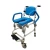 Import HT6129 Home Care Folding Commode Wheel Chair For Elderly, Soft Padded Chair With Seat Back from China