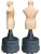 Import Human Boxing Equipment Punching Bag with Stand Smart OEM Box Logo with Man Dummy from China