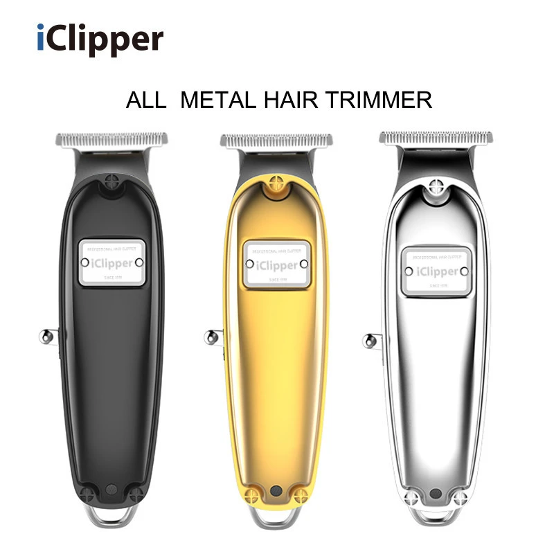 IClipper-I3 T Blade Head Professional Li T-Outliner Hair Trimmer Beard Trimer  Electric Hair Clippers for Men