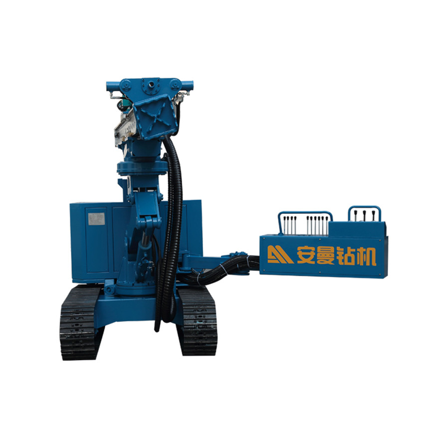 impact drilling rig without DTH hammer and air compressor