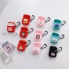 in stock silicone bluetooth earphone case airpods storage sleeve
