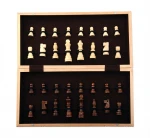 Indoor and outdoor game chess Wood chess set with magnets
