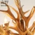 Import Indoor LED Ceiling Light And Antlers Wood color Ceiling Chandelier from China