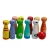 Import Indoor Outdoor Kids Bowling Set Wooden Animal Bowling Game Set for Children with 10 Wooden Pins and Two Balls from China