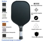 Indoor&Outdoor Pickleball paddle, competitive price pickle rackets ,OEM pickleball paddle