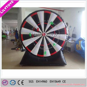 inflatable shoot panel/inflatable darts board