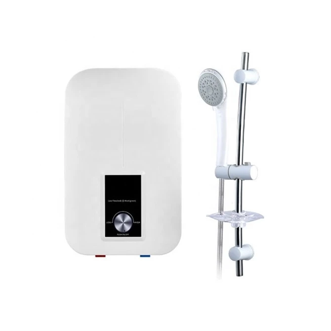 Instant wall mounted tankless electric hot shower bathroom electric shower water heater
