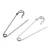 Import Ivoduff Wholesale 90mm safety pin black color for Garment from China