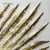 Import IVYDECO Modern Gold & White 3D Metal Leaves Metal Art Wall Decor Home Decoration Pieces Luxury from China