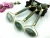 Jade Roller Face Massager With Natural Anti Aging Jade Stone For Face Eye Massage Derma Cream Roller