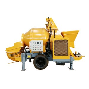 JBTS 30 Concrete mixer with pump diesel concrete mixer machine with pump