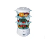 Jestone hot sales high quality 6L large capacity Triple Electric Food Steamers
