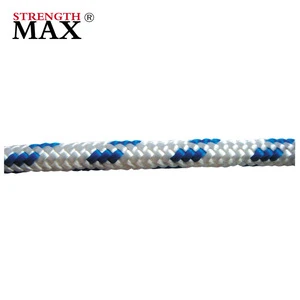 (JINLI ROPE) Solid Braid Polyester Rope 8mm for Sailboats, Sailing, Rigging