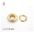 Import JINZI 20 Years Experienced Brass/Iron eyelets with all kinds sizes Metal Plated Garment Eyelets For Hats / Shoes / Bags from China