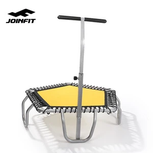 JOINFIT Mini Fitness Trampoline with Handle for gym
