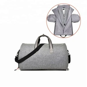 JUNYUAN Carry-on Garment Bag Business Large Duffel Bag with Shoe Pouch