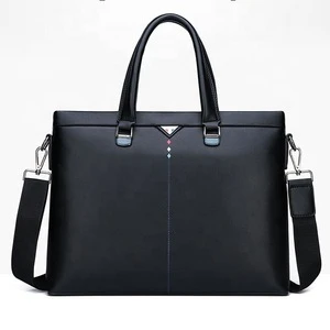 JUNYUAN OEM Office Business Pu Leather  handbag, briefcase,laptop bag for men