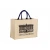 Import Jute bags wholesale online customized shopping bag with logo print from India