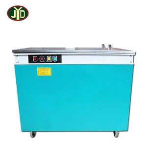 JYD Low Table Mini Semi Automatic Strapping Machine PP Belt Carton Box Strapping Machine &amp;Hand Strapping Machine